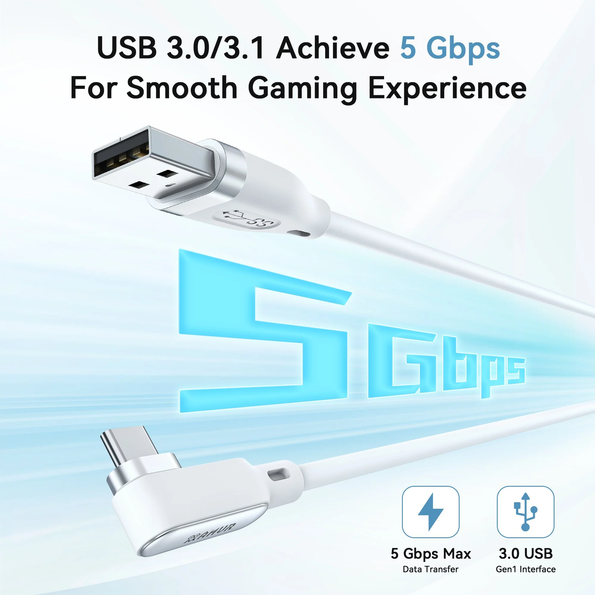 Upgraded VR Link Cable with Separate Charging Port - Image 4